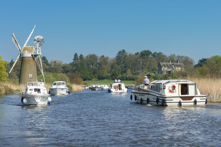 Boating on the Broads